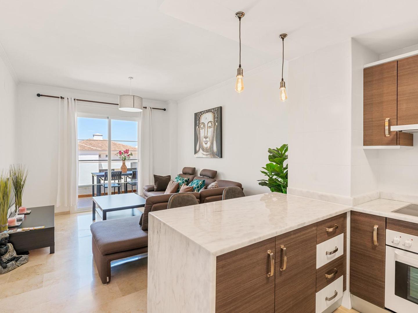 Moderne Ferienwohnung 71A Manilva Luaran gambar